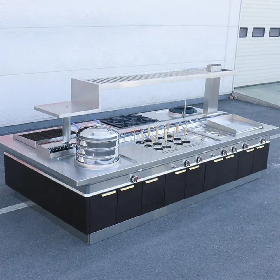 Equipamento de Cozinha Modular ZHL Personalizável com Potência de 110 kW