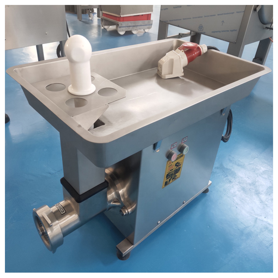 BB-332 Промышленная мясорубка 300 кг/ч, 3 кВт, нержавеющая сталь 304