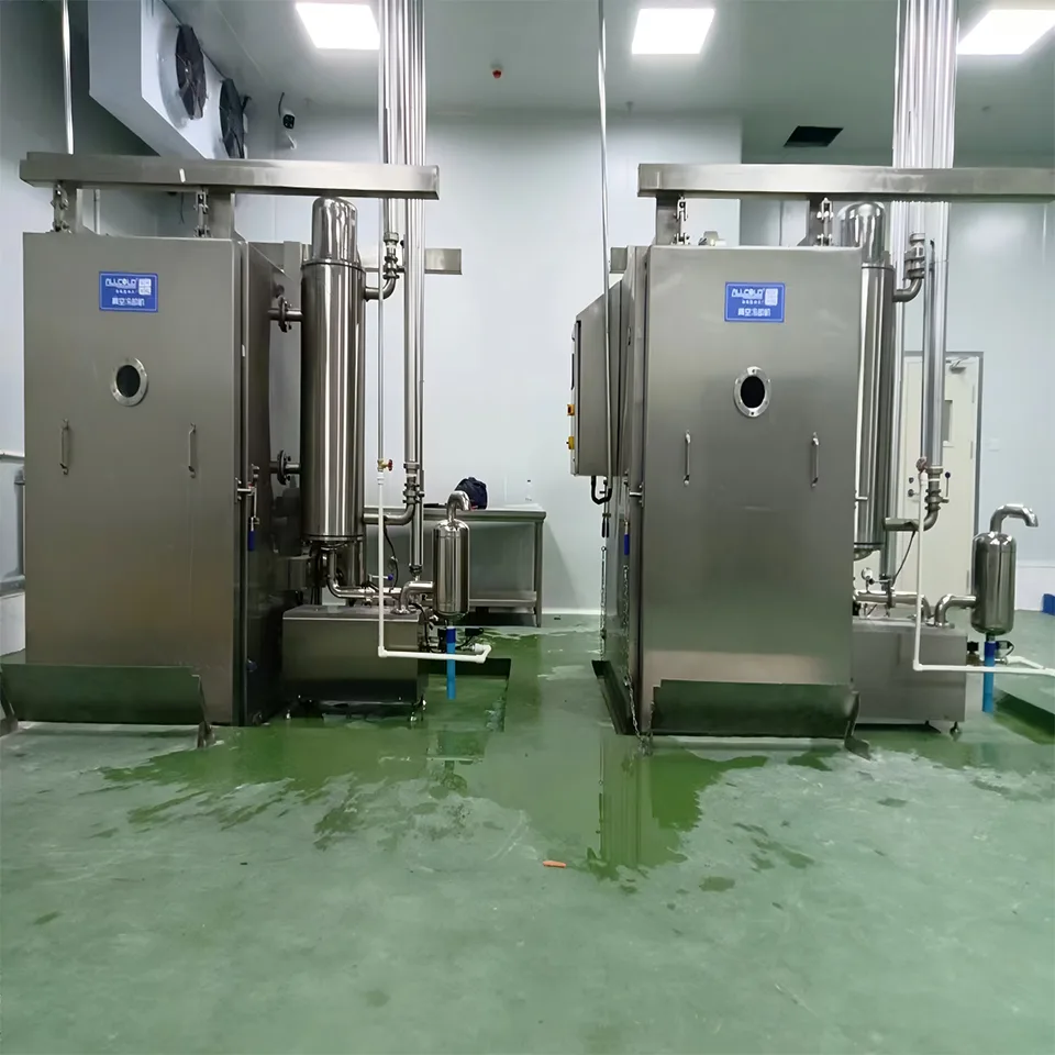 Pendingin Vakum Cepat AVCF-100 Batch 100kg Mesin Penyejuk Makanan Keluli Tahan Karat