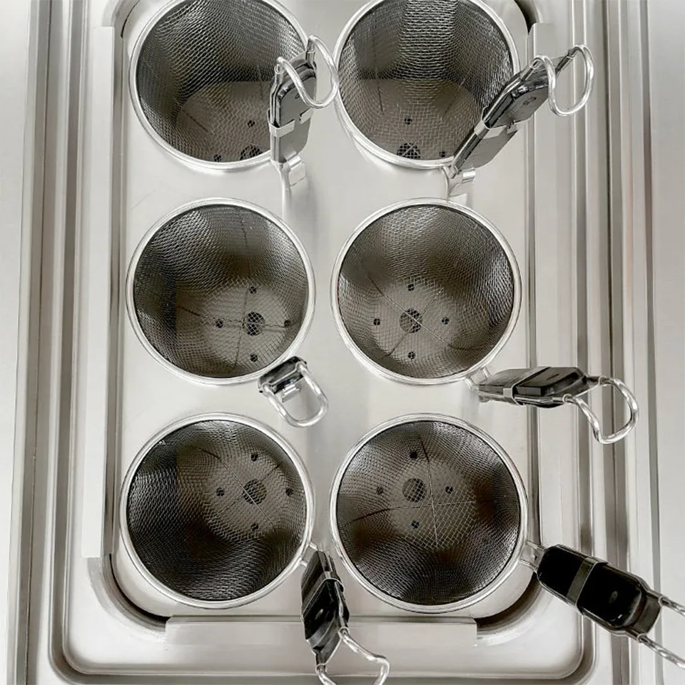 Hervidor de Fideos a Gas Comercial E-RQM-400X Acero Inoxidable Cocina de Alto Volumen