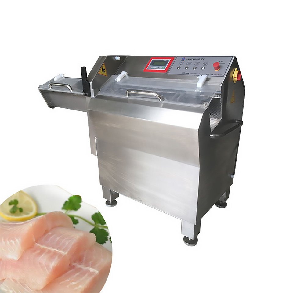 Machine à couper la viande DQP-17K en acier inoxydable 304 réglable 1-32mm Trancheuse commerciale