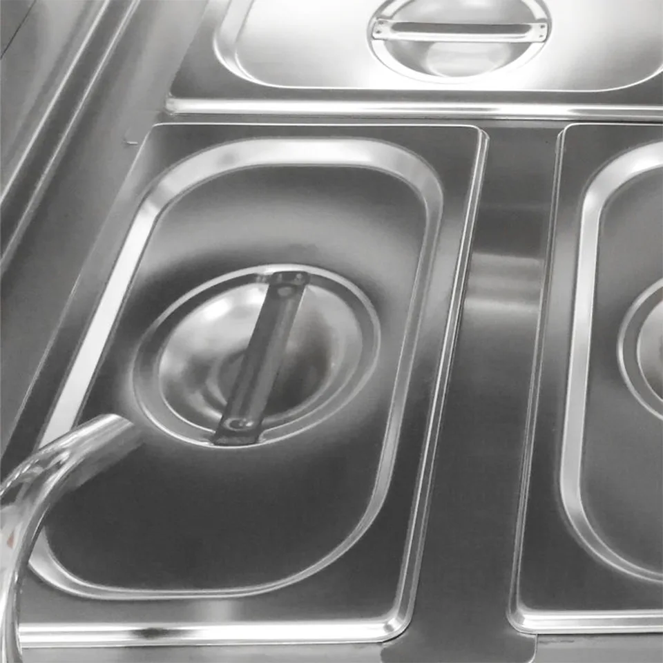 XKE-RQT Series Commercial Food Warmer 6.5 kW 9 kW Stainless Steel