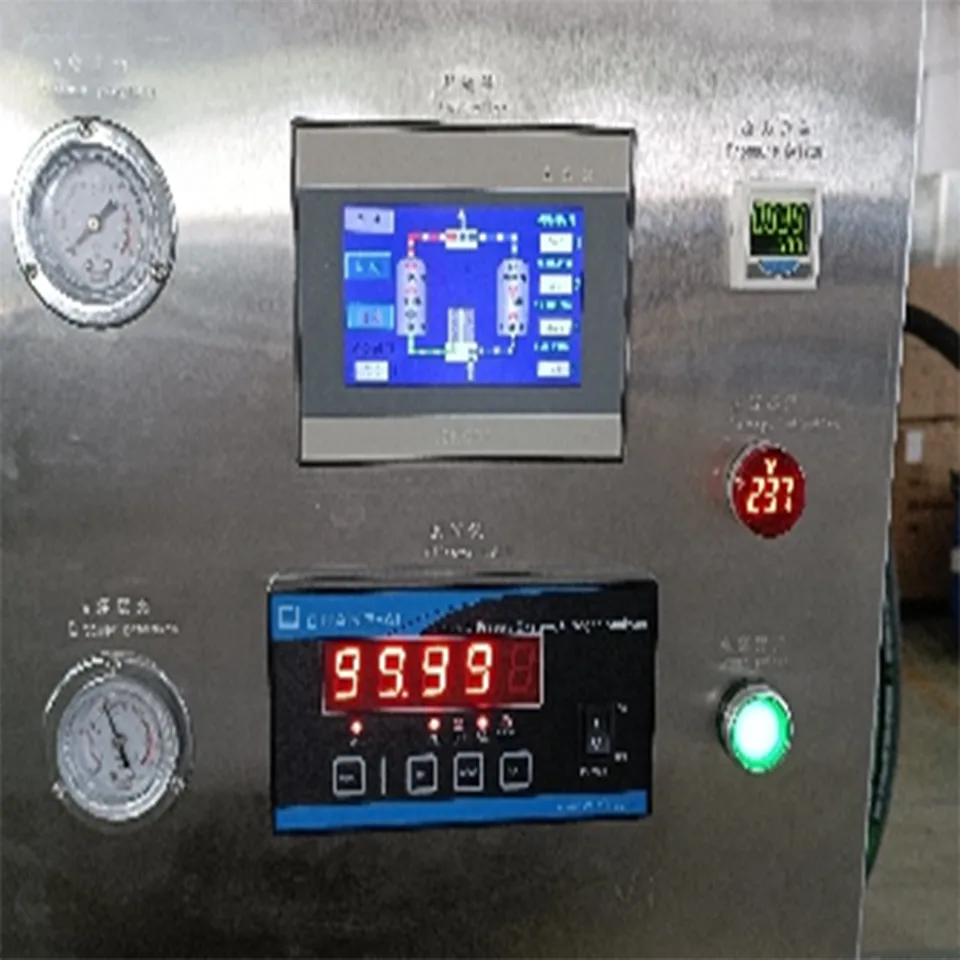 Gerador de Nitrogênio Série EAD 1-10Nm³/h Grau Alimentício