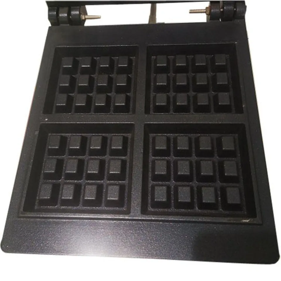 Electric Waffle Maker D-HF-4 Non-Stick Countertop Machine for Café and Restaurant