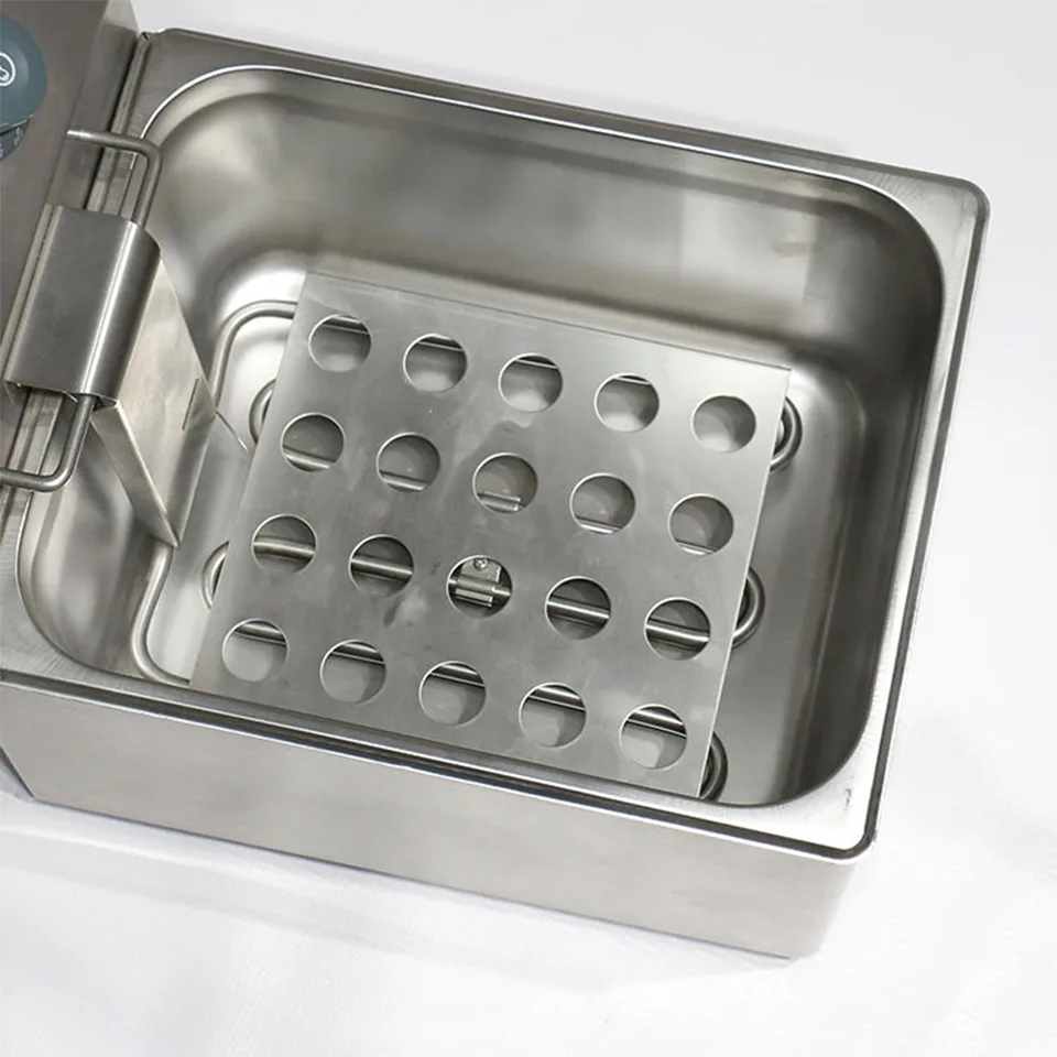 Tabletop Dual Tank Electric Fryer 5kW 220V Compact Design