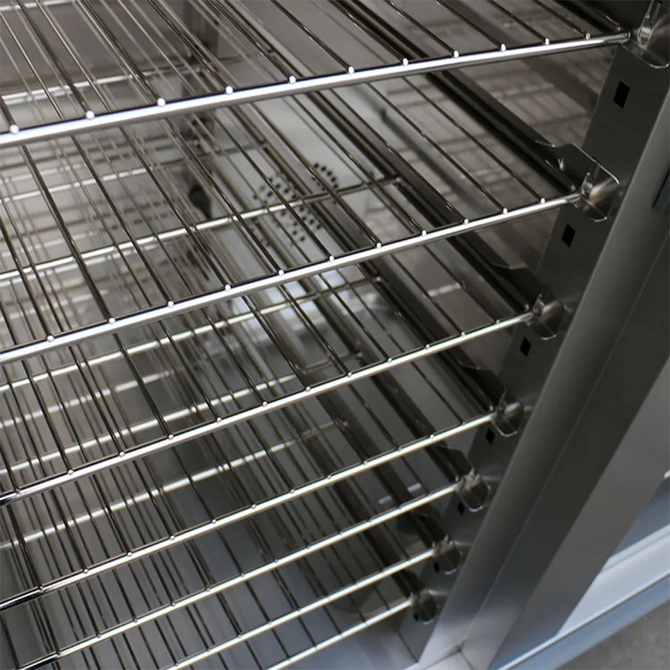E-TC-555 Commercial Food Warmer Cart Stainless Steel Electric Heating