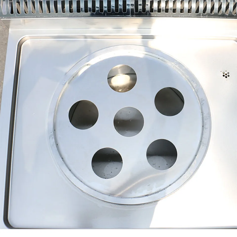 Cocedor a vapor comercial XKE-DZL-900 de 9 kW en acero inoxidable para uso en restaurantes