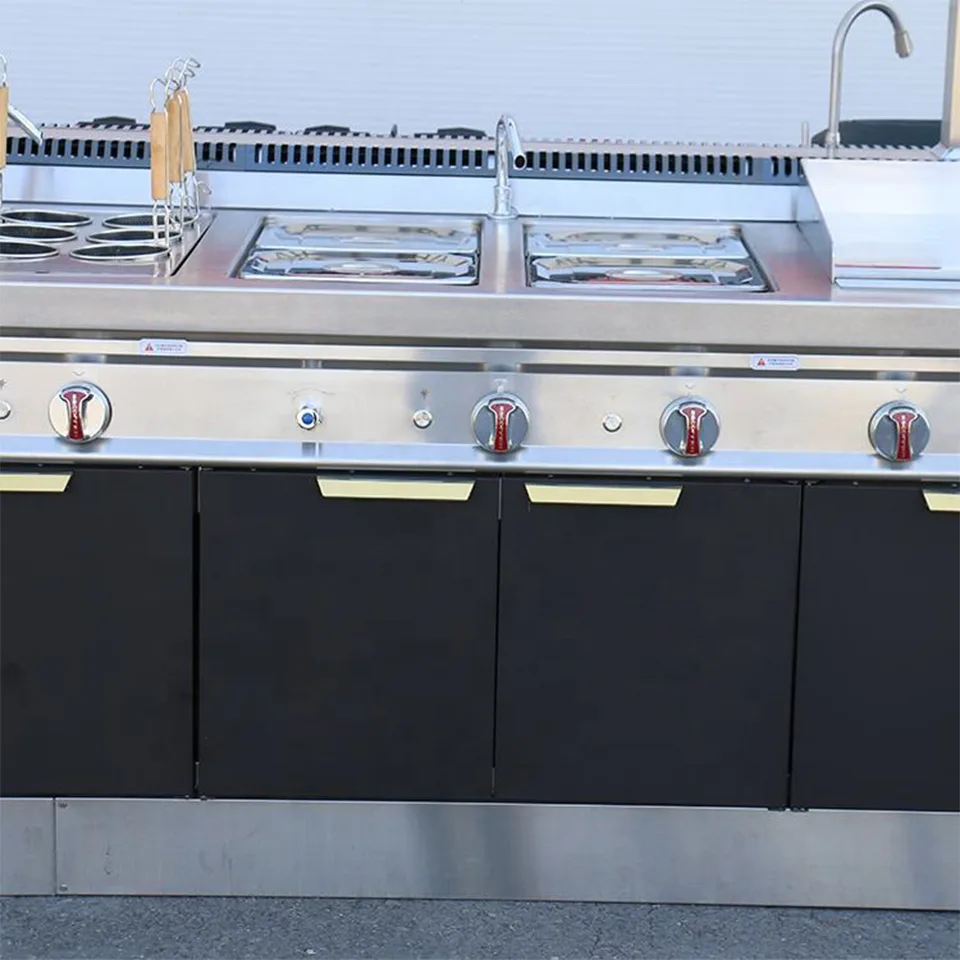 Equipamento de Cozinha Modular ZHL Personalizável com Potência de 110 kW