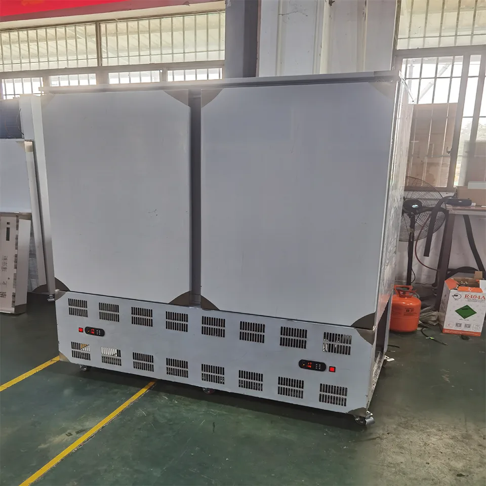 40-Drawer Trolley Ultra Low Temperature Freezer -60°C Commercial Food Freezer