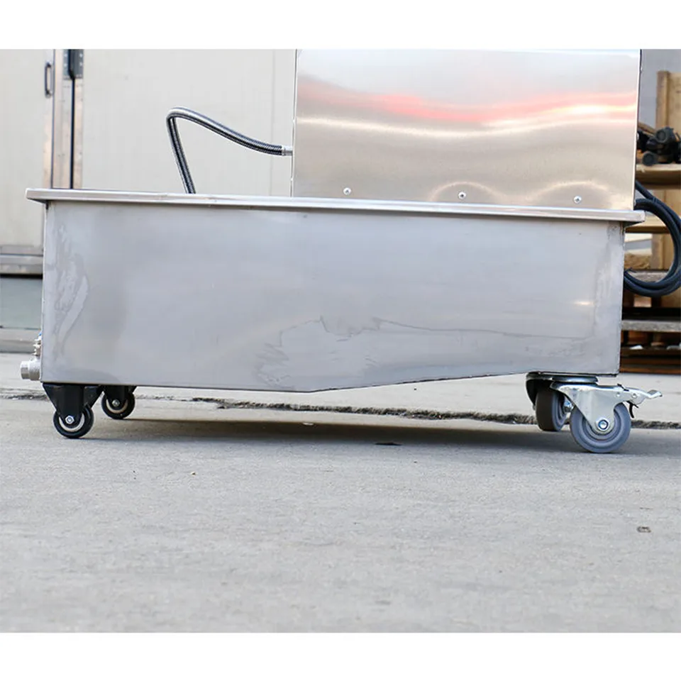 Carrinho Filtrador de Óleo para Fritadeira E-LYC-2 Aço Inoxidável Suporte OEM Disponível