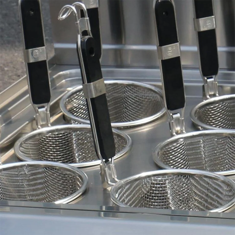 Hervidor de Fideos a Gas Comercial E-RQM-400X Acero Inoxidable Cocina de Alto Volumen