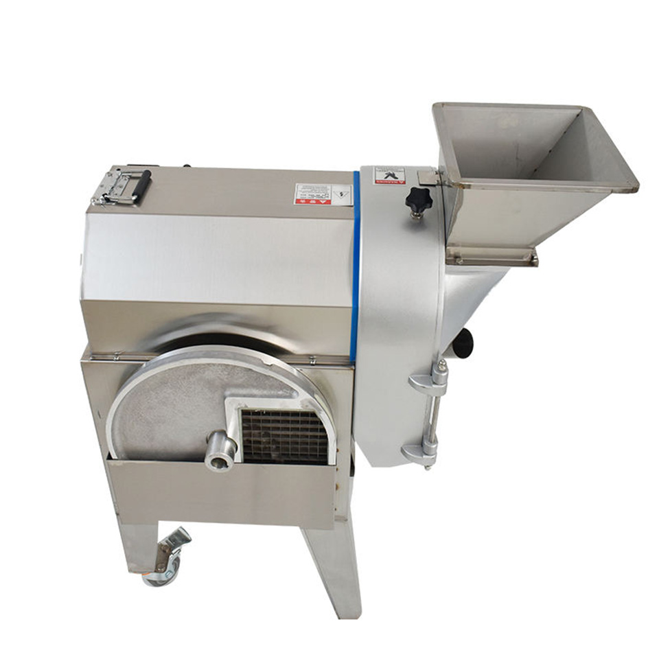 قطاعة خضروات صناعية YF-QC280 500-1200 كجم/ساعة 1500 واط معالج غذائي تجاري