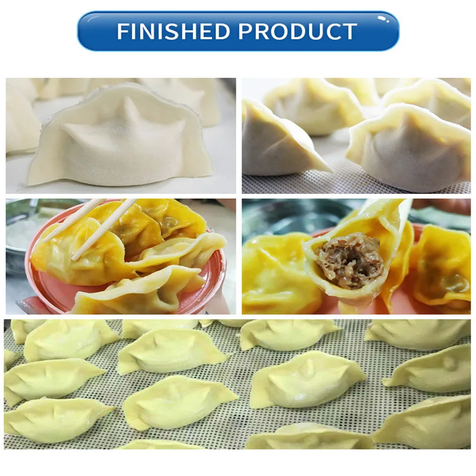 Mesin Dim Sum 220V 0-10000pcs Sejam 15-35g Sebiji Mesin Pemproses Makanan Komersial