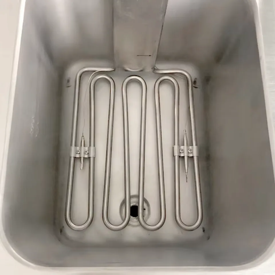 Friteuse électrique à un cylindre 2kW 4L pour petite cuisine commerciale