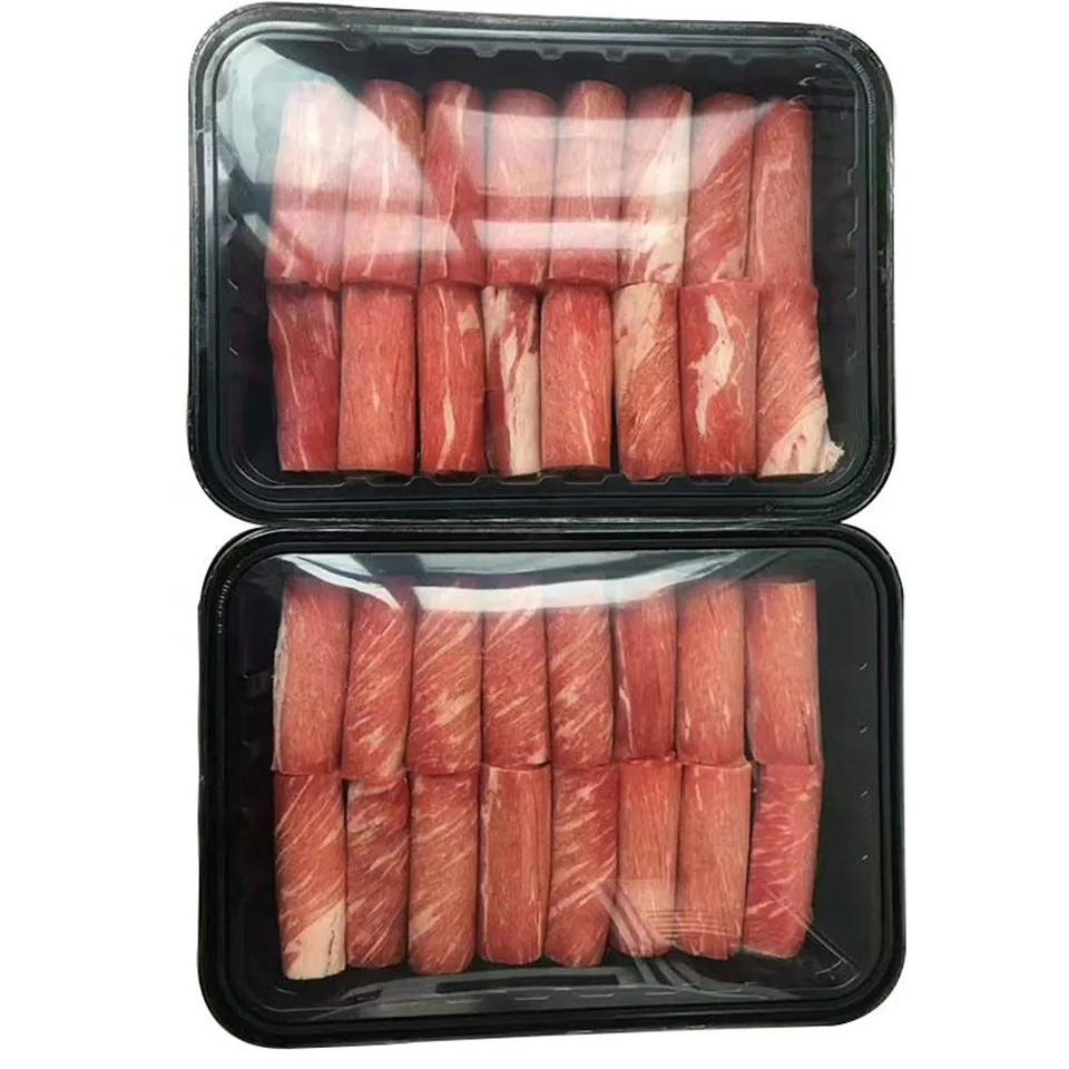 Machine d'emballage sous vide skin de bureau DQ400T-VS, 180–320 barquettes/heure, en acier inoxydable