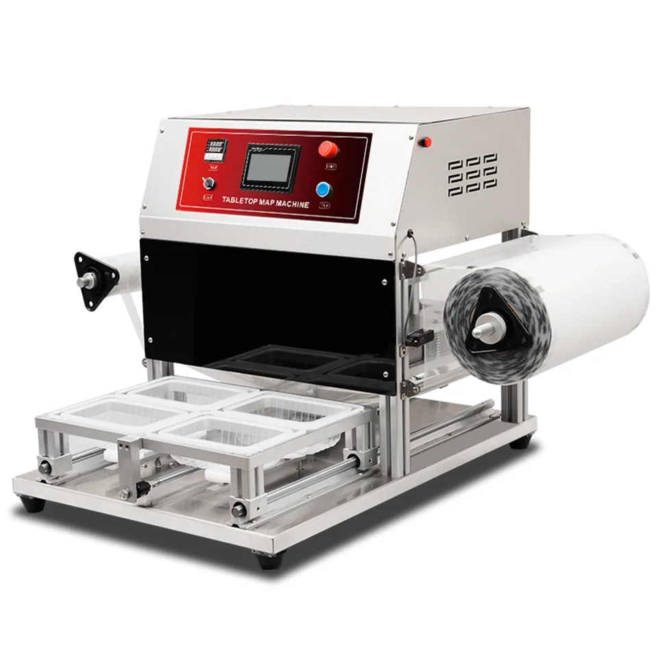 DQ430T-E Machine de table d'emballage MAP – Scelleuse sous atmosphère modifiée