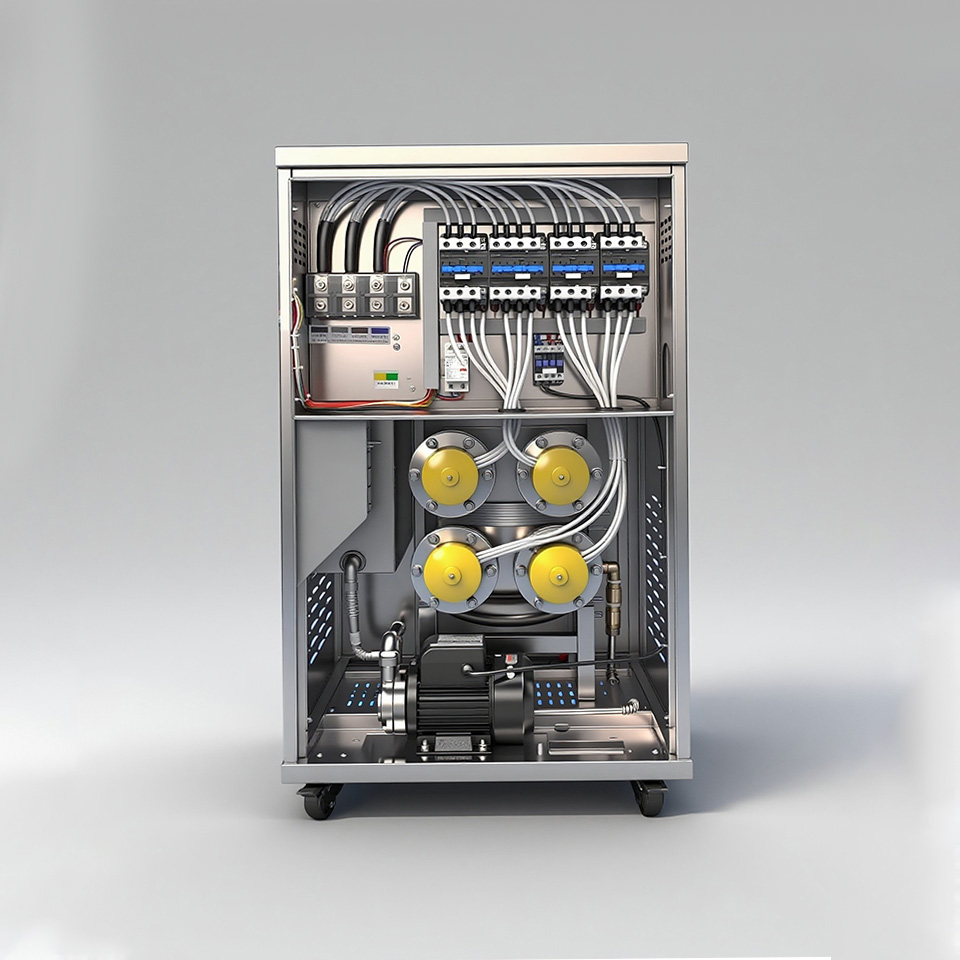 مولد بخار كهربائي ZY ZQFSQ 72 0.7 بقدرة 72kW وإنتاج 100kg/h للمطابخ التجارية