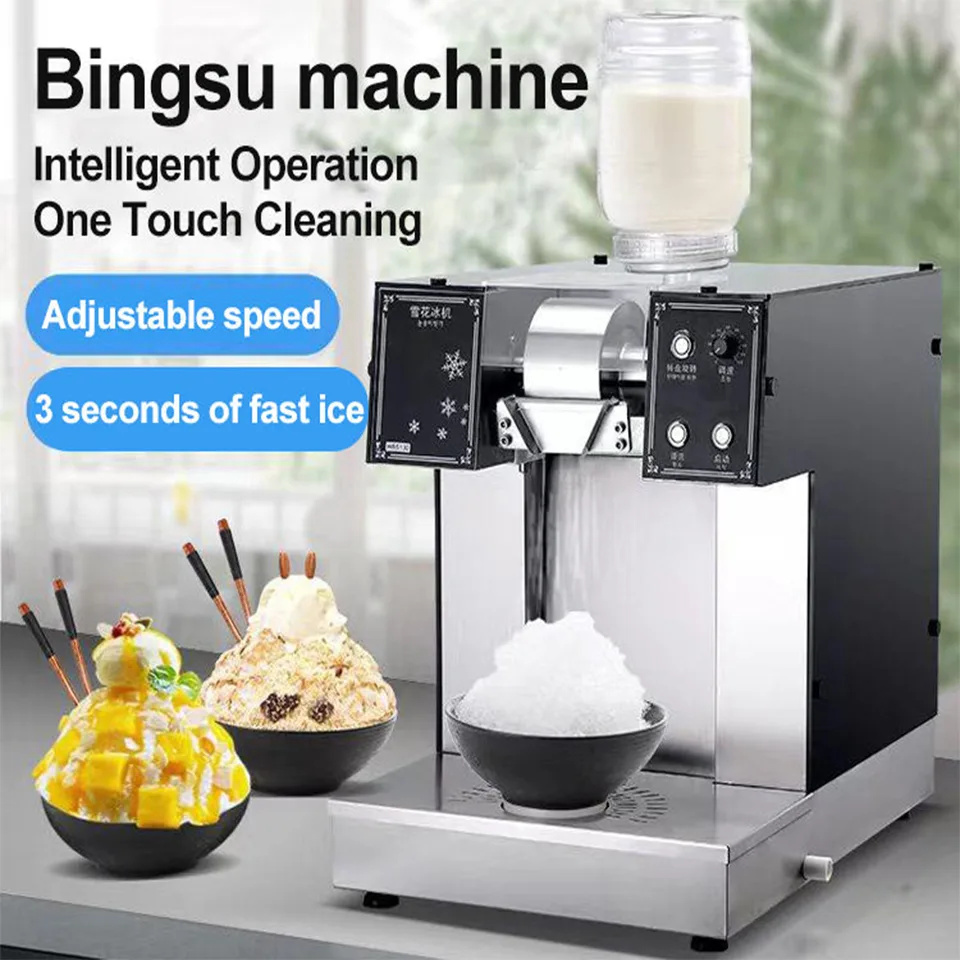 Machine à glace en flocons refroidie par air pour la restauration commerciale 180–290kg/24h