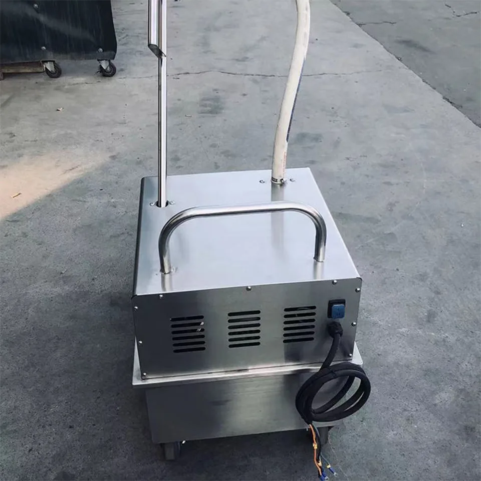 Carrinho Filtrador de Óleo para Fritadeira Design Móvel em Aço Inoxidável 25kg Uso Comercial