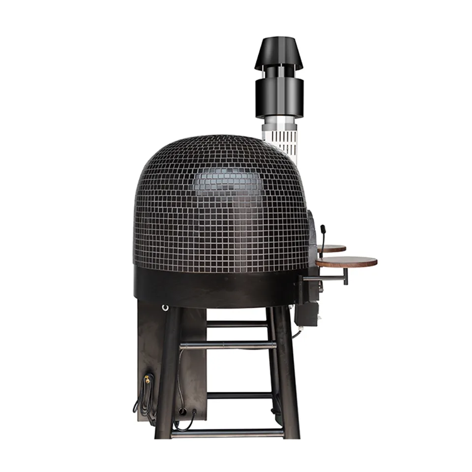 Horno de pizza a carbón comercial FP-1000 para pizzerías artesanales y panaderías