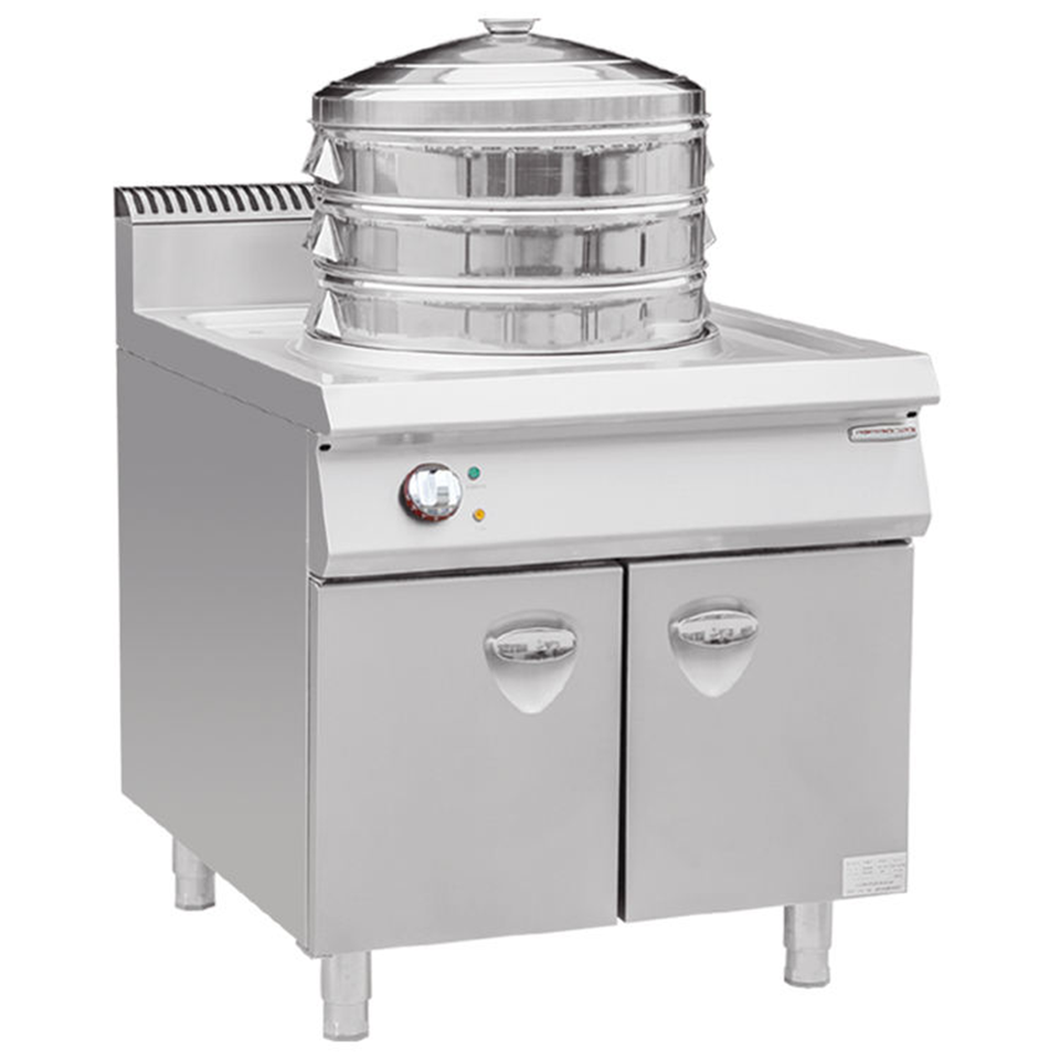 XKE-RQZL-900 Commercial Steam Cooker 28 kW Stainless Steel High Capacity