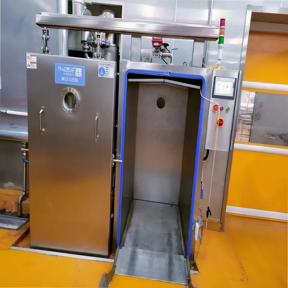 Pendingin Vakum Cepat AVCF-100 Batch 100kg Mesin Penyejuk Makanan Keluli Tahan Karat