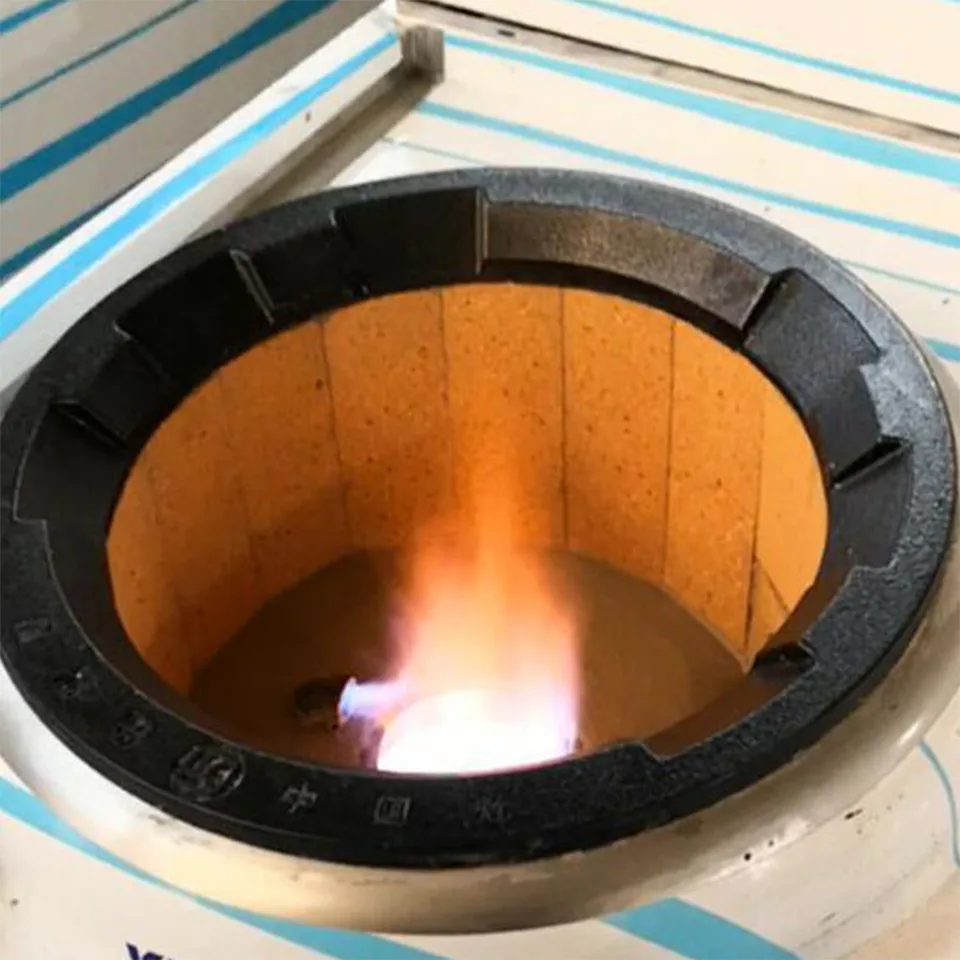 Cuisinière à gaz commerciale simple brûleur pour cuisines de restaurant 38kW