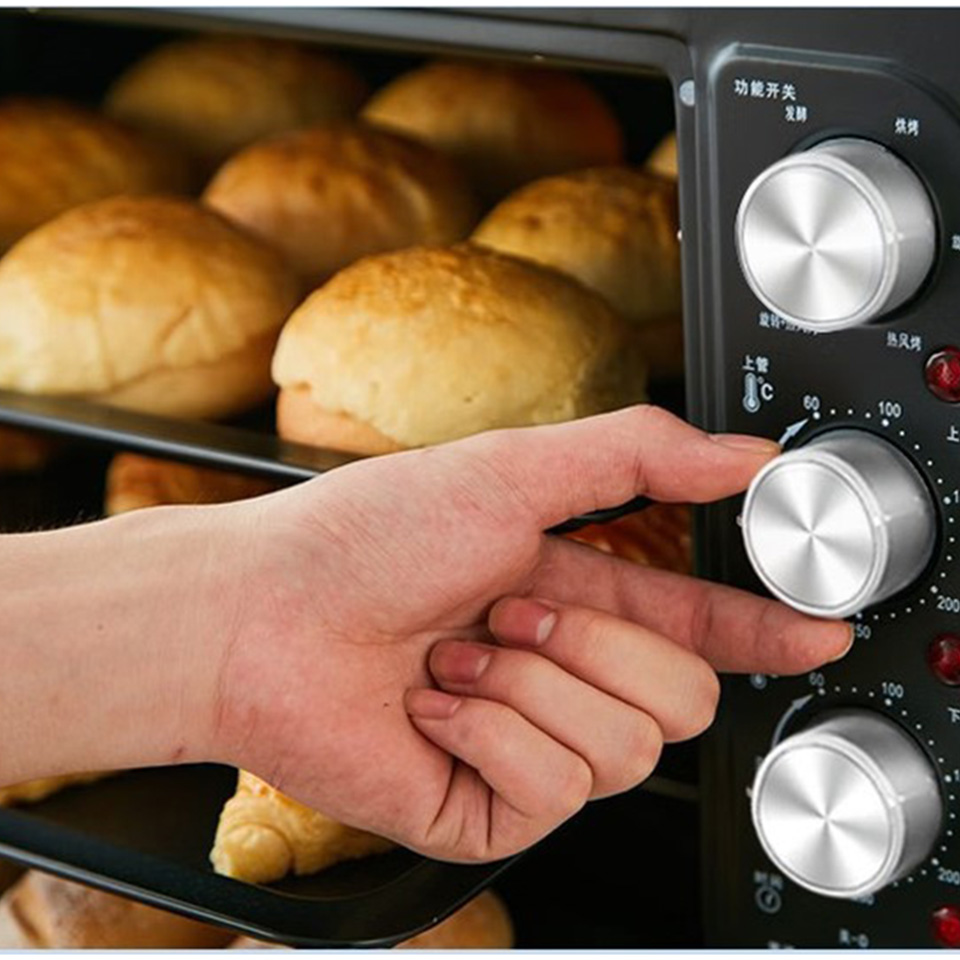 Mechanical Control Oven 52L with Built-In Light and Rotisserie Accessories