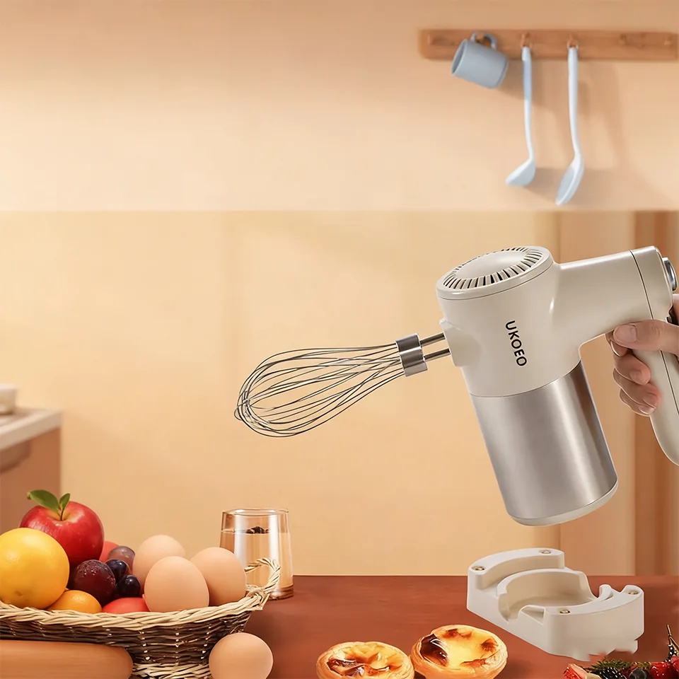 U5 Portable Hand Mixer 500W Multi-Speed Adjustable Kitchen Essential