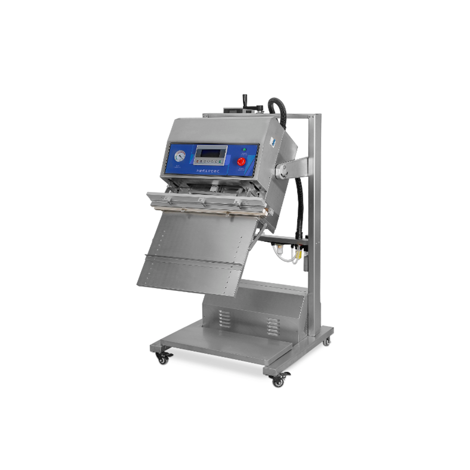 Seladora a vácuo externa vertical 600L 800L 1000L em aço inoxidável, selo 600 a 1000 mm