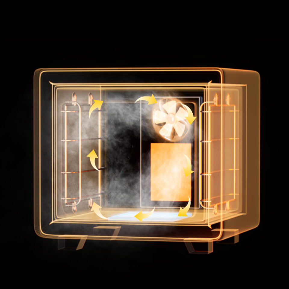 Home Fermentadora de masa a vapor de sobremesa 42L con función de agua y control digital
