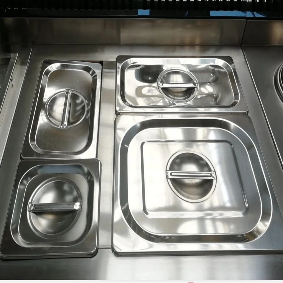 E-DT-600 Bain Marie Buffet Hot Soup Food Warmer Stainless Steel