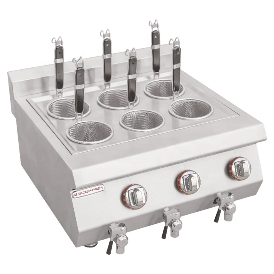 E-RQM-600 Gas or Electric Noodle Boiler Efficient Commercial Cooker