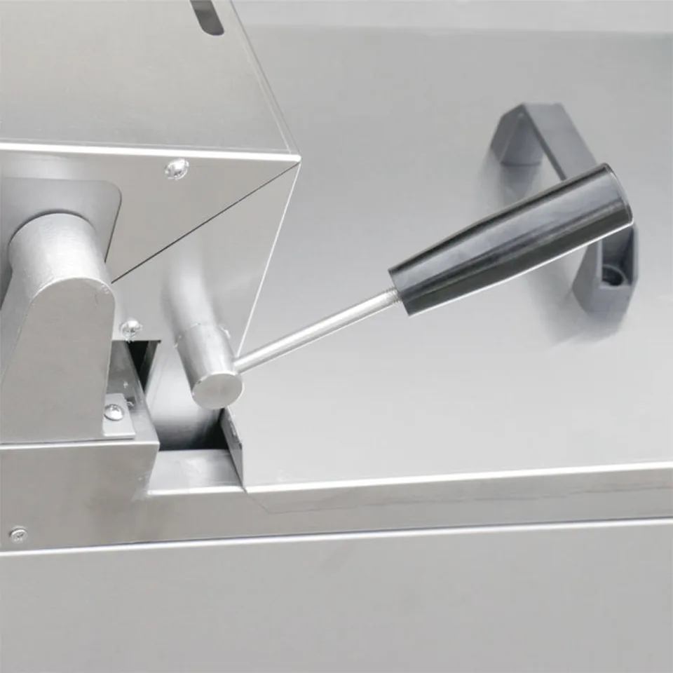 Friteuse électrique E-DZ-12F 4kW sur pied compact avec filtration d'huile pour snacks