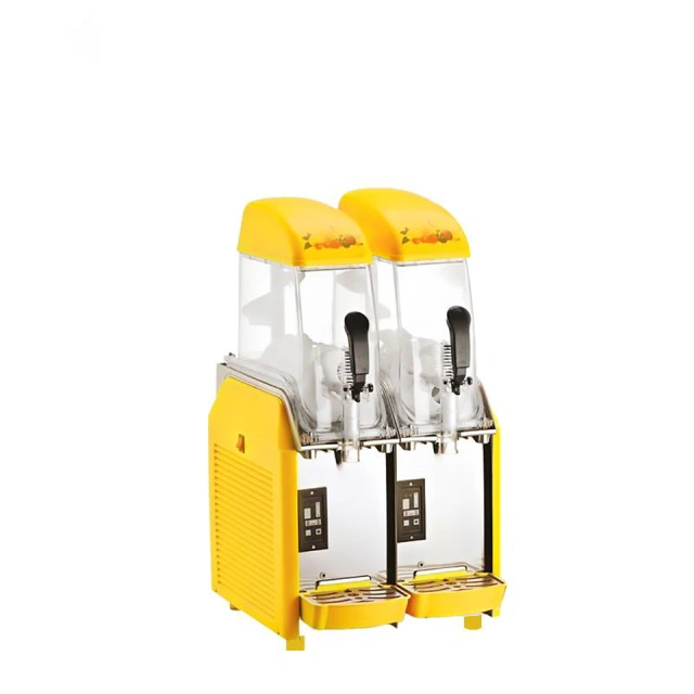 Dual Chamber Ice Cream Maker 24L Energy Saving for Shops