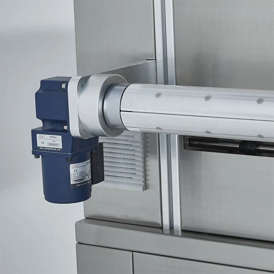 DQ320L-V Vertical MAP Vacuum Packaging Machine 320mm Film 63m³/h Pump