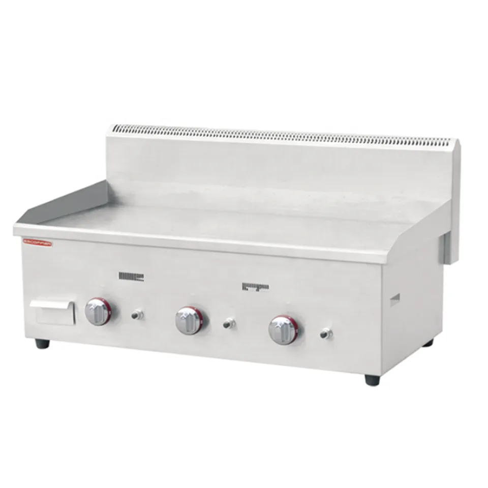 15kW 20kW Gas Flat Top Griddle XKE-RQP-720 Stainless Steel Commercial Grill