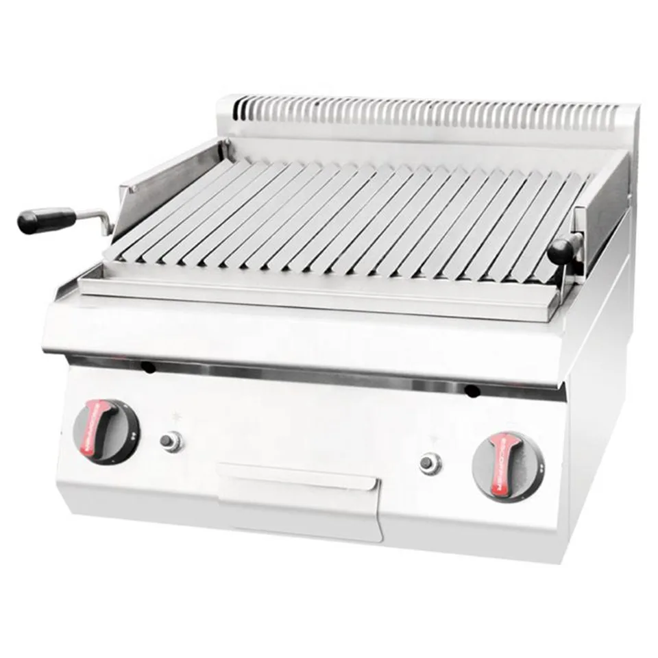 Grelhador Elétrico de Alta Potência E-RQH-600 16kW E-RQH-600X 11kW Aço Inoxidável