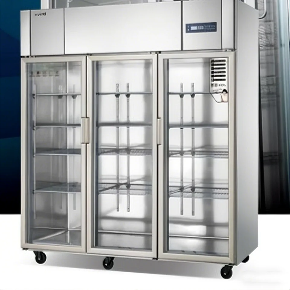 Gabinete de Quatro Portas Energeticamente Eficiente BS1.0G4 Design de Prateleiras Ajustáveis
