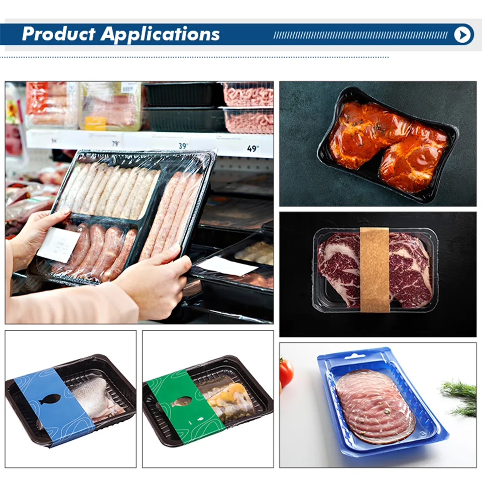 Machine d'emballage sous peau verticale DQ330VSL 63m³/h Sous vide Scelleuse alimentaire de haute qualité