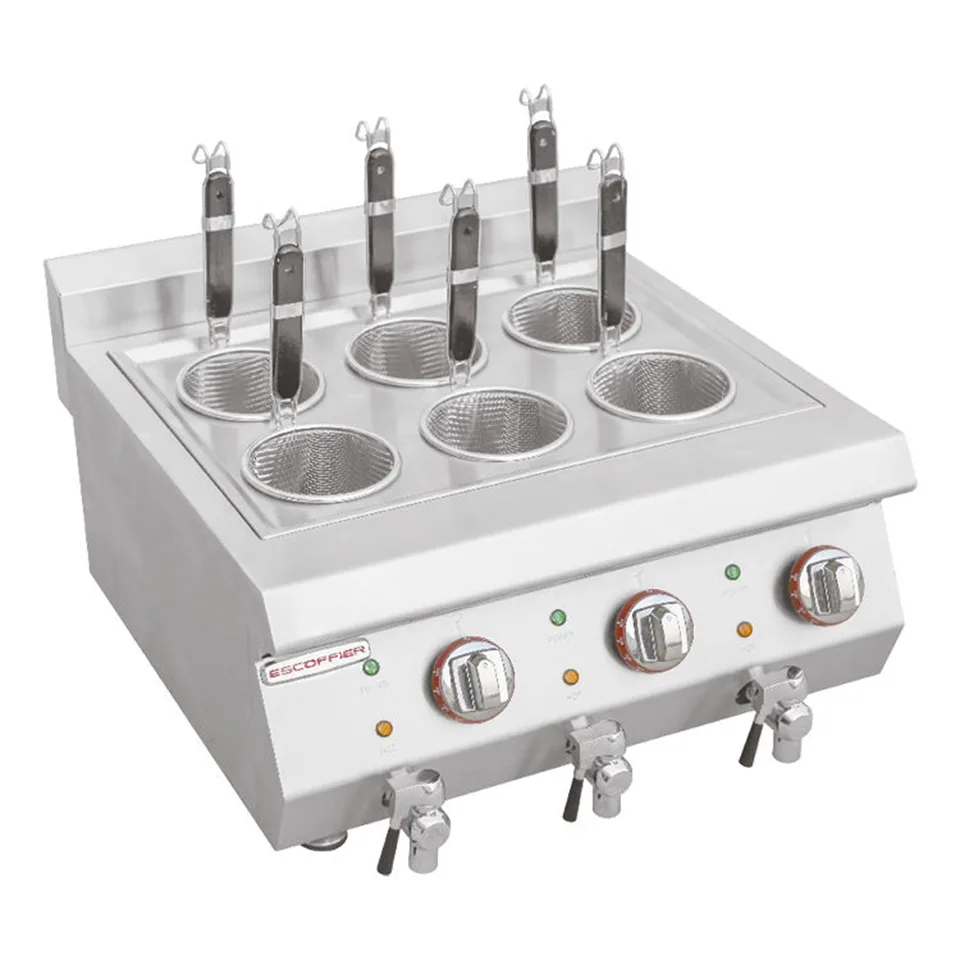 Electric Noodle Cooker E-DM-600 6kW 304 Stainless Steel Commercial Unit