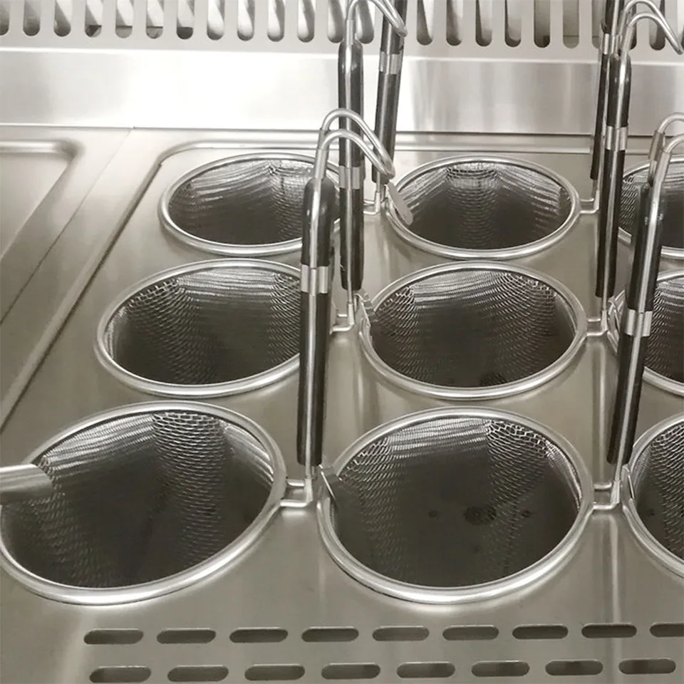 Cuiseur à nouilles commercial 18 kW avec système de levage automatique pour restaurants