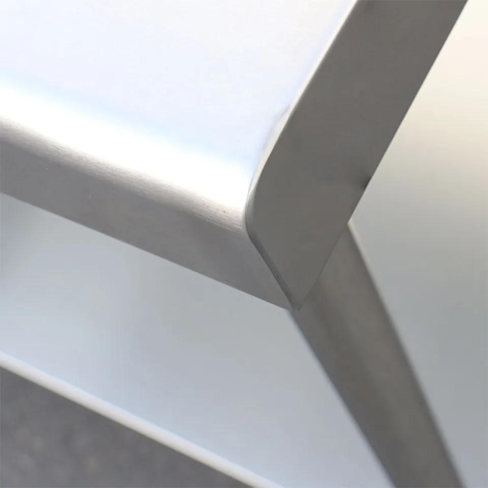 Durable Stainless Steel Table with Splashback ZZJYGZ Series for Food Prep