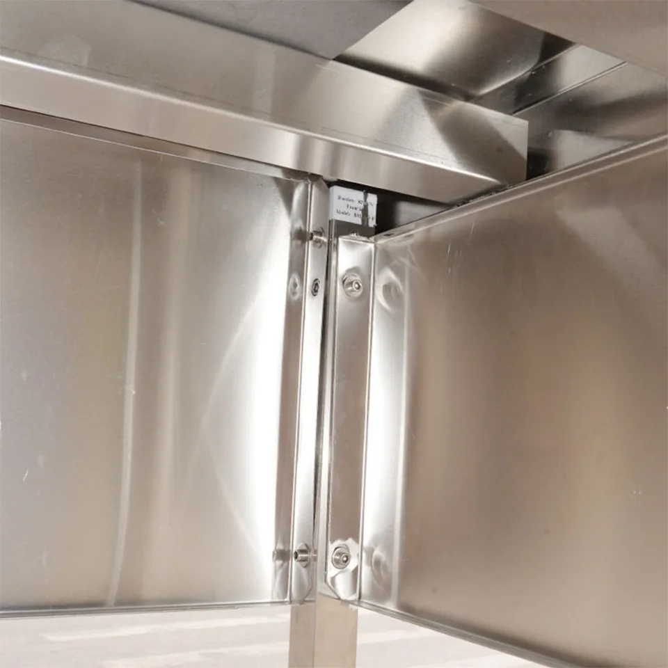 Fregadero comercial de acero inoxidable de un seno ZZDSDY con escurridor y estante