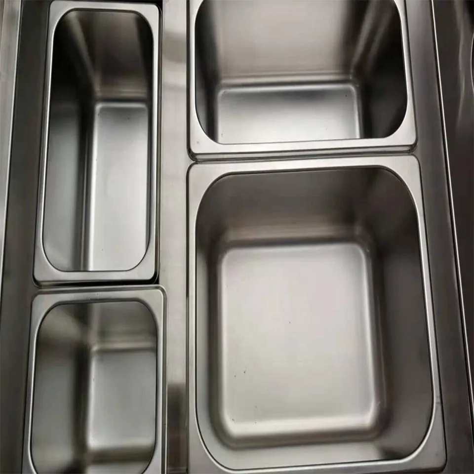 E-DT-600 Bain Marie Buffet Hot Soup Food Warmer Stainless Steel