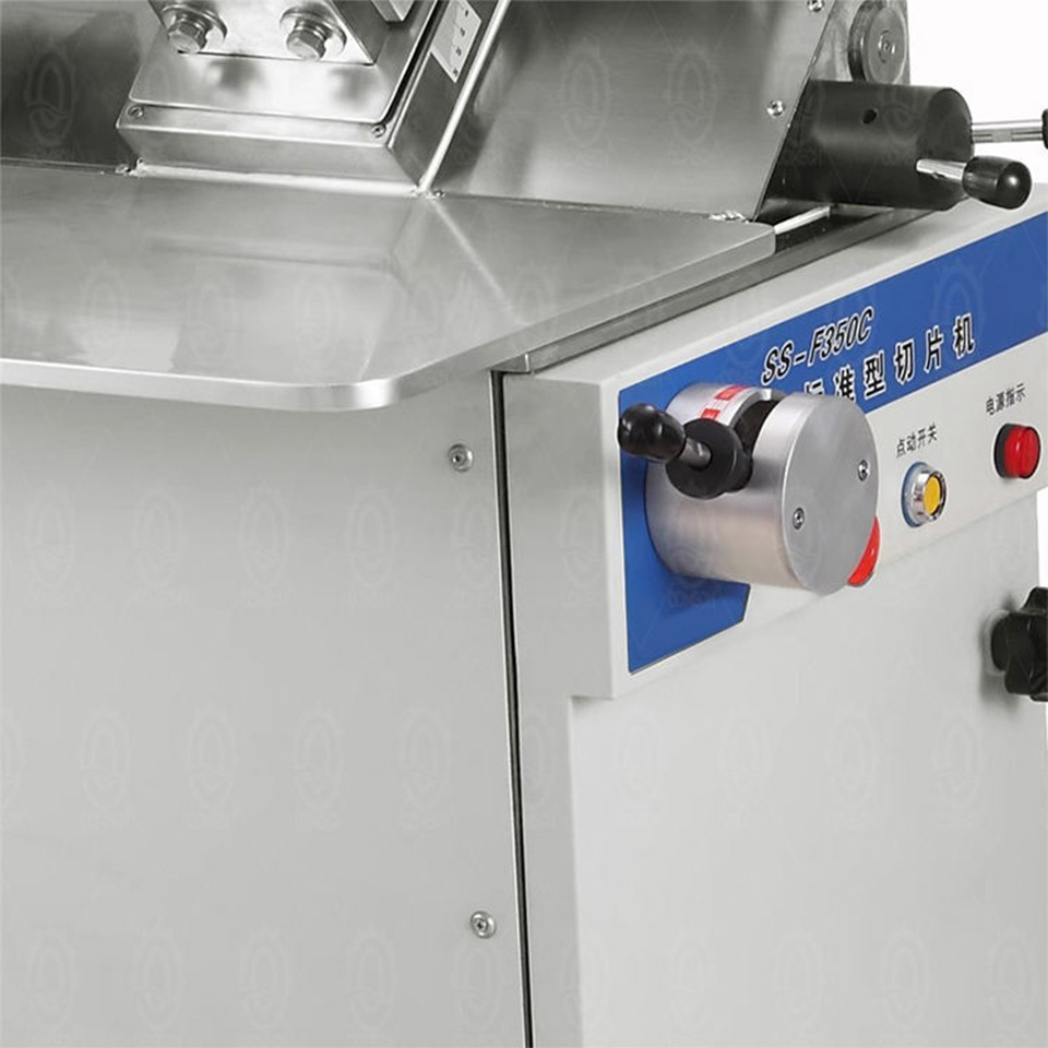 Cortadora de rollos de cordero para hot pot HY-102 de acero inoxidable con grosor de corte ajustable