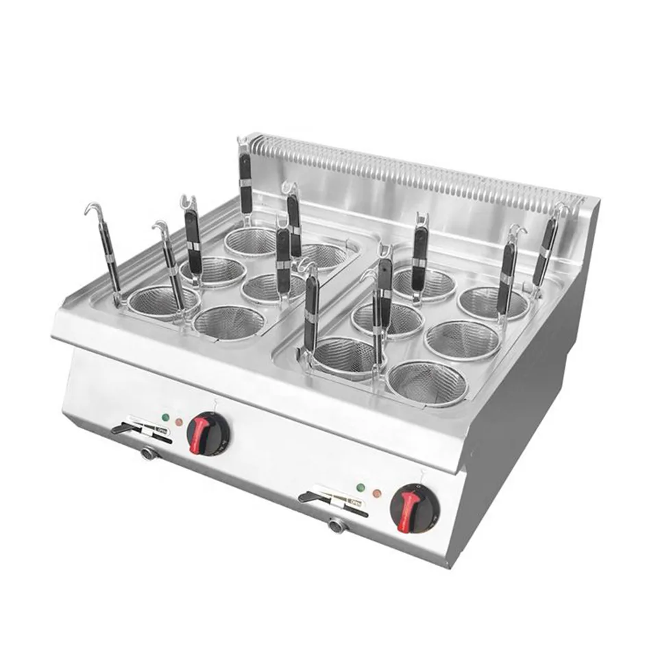 E-DM-700X Commercial Electric Noodle Boiler 12 Baskets Stainless Steel