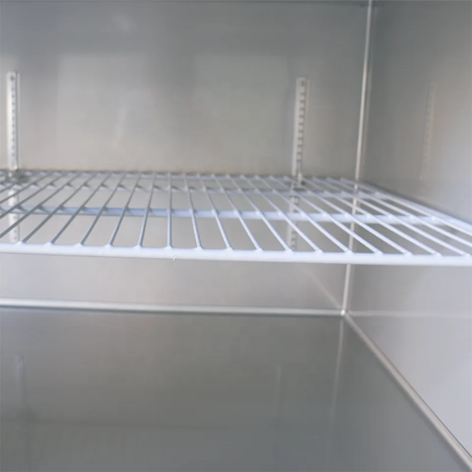 Réfrigérateur armoire commercial 4 portes pour usage restaurant avec refroidissement direct