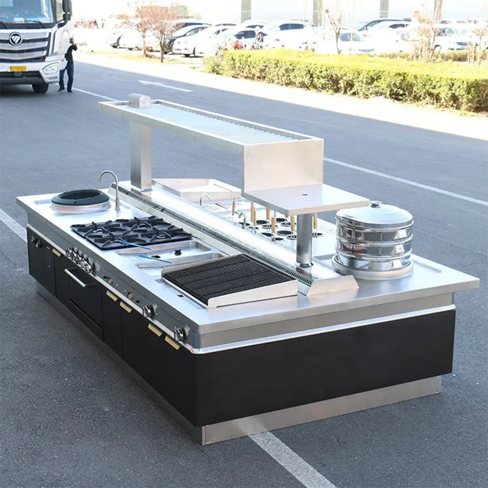 Equipamento de Cozinha Modular ZHL Personalizável com Potência de 110 kW