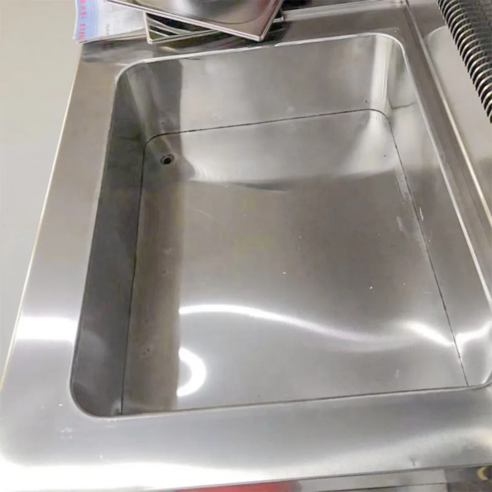 Calentador Eléctrico de Sopa para Buffet E-DT-700X Baño María de Acero Inoxidable 2.4kW